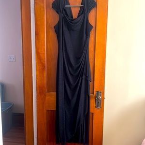 Alex’s Evenings Black Sparkly Prom Dress